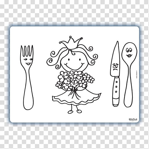 Place Mats Cutlery Child Line art Color, zoe zebra.