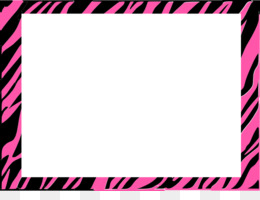 Zebra Animal Print PNG.