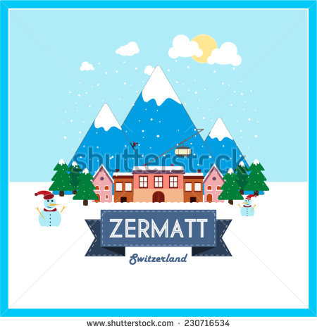 Zermatt Stock Photos, Royalty.