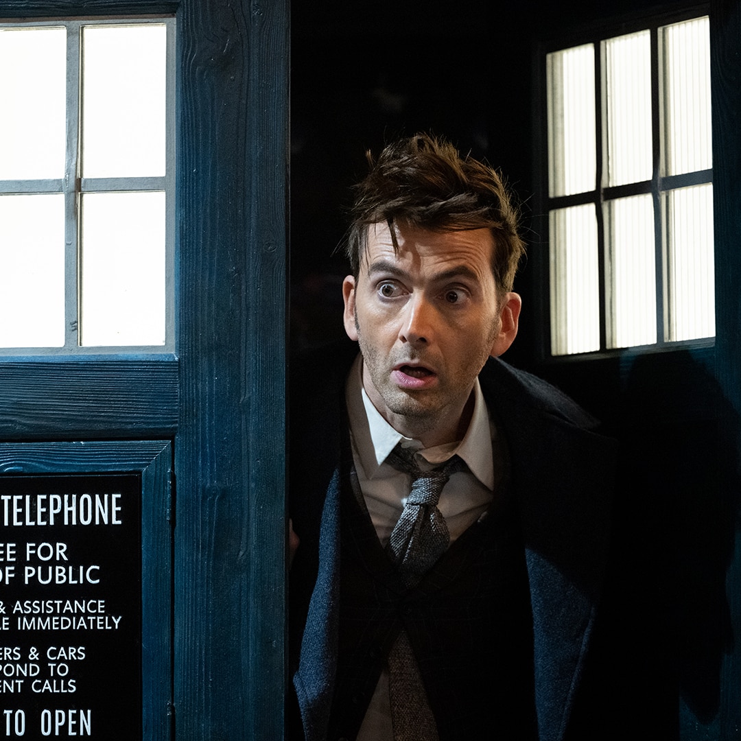 David Tennant as the Doctor