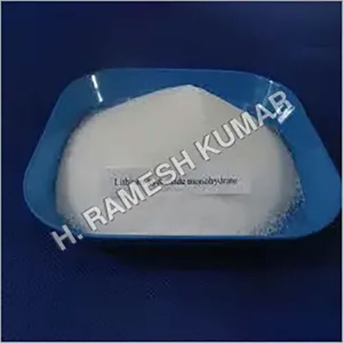 Lithium Hydroxide Monohydrate - Cas No: 1310-66-3