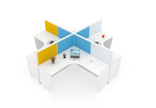 Machine Made Office Workstation Furniture