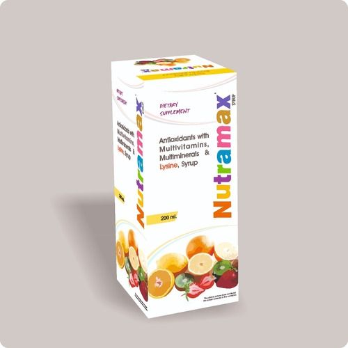 Nutramax Syrup-Multivitamin Dosage Form: Liquid