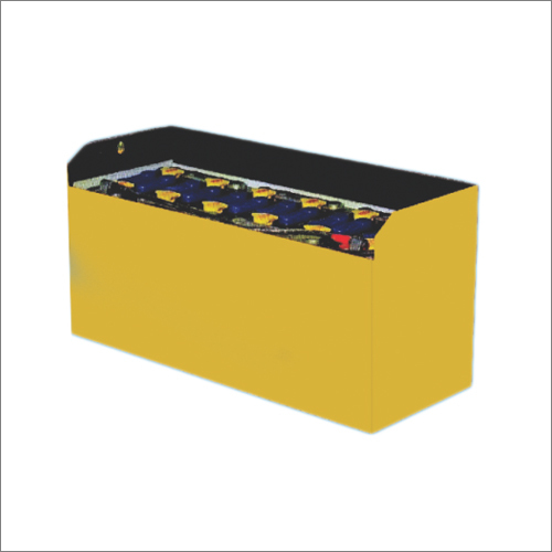 Yellow Electric Forklift  Battery