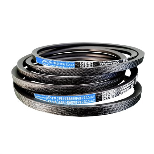 Black Industrial V Belt