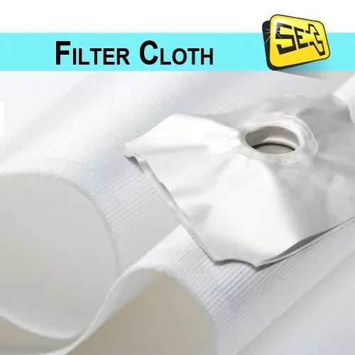 White Filter Cloth