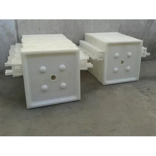 Recessed Plate Filter Press - Color: White