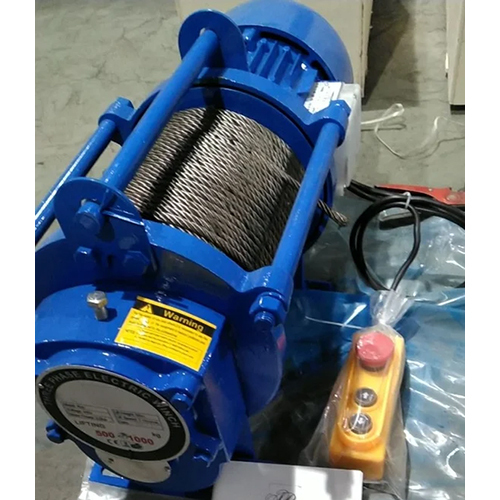 3 Phase 1 Ton Electric Winch Length: 60  Meter (M)