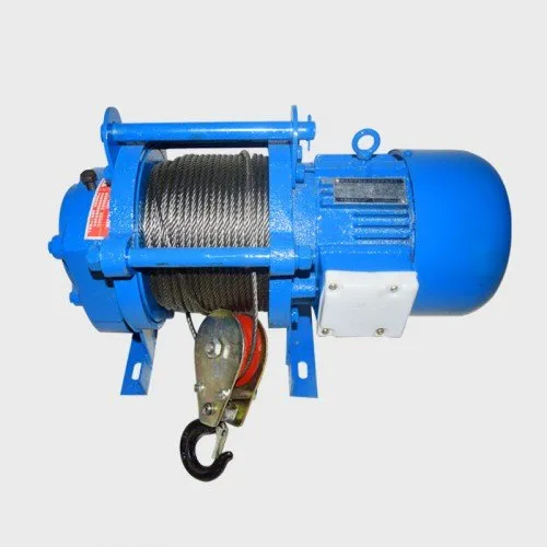 Electric Power Winch Capacity: 1-2 Ton/Day