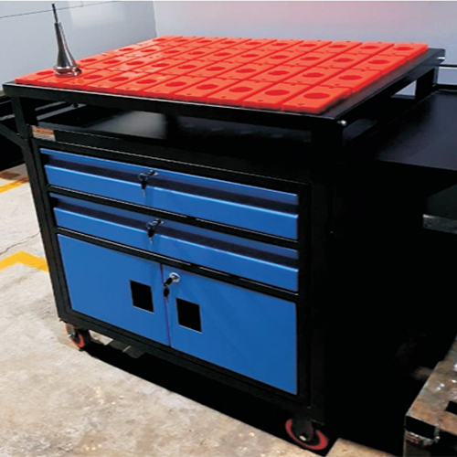 Multicolor Vmc Tool Trolley