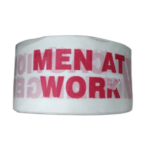 Men At Work Print Caution Tape Application: General Industrial