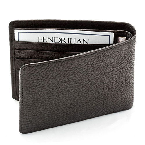 Mens Leather Wallet - Design: Standard