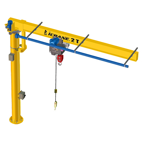 Heavy Duty Power Jib Crane - Advantage: Flame-Retardant