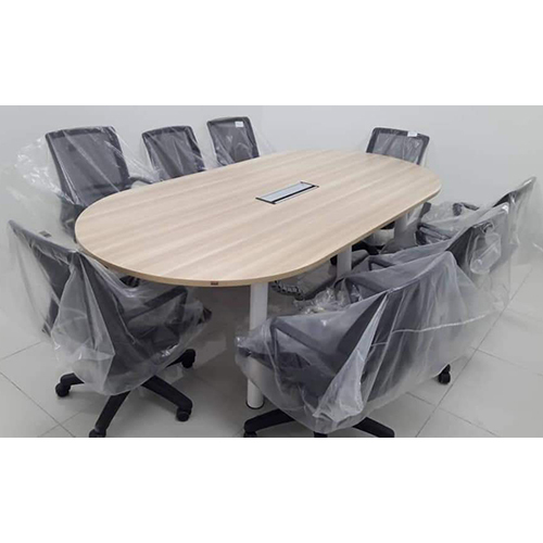 Oval Shape Conference Table - Application: For Office