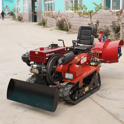 Crawler Tractor - Color: Red Black