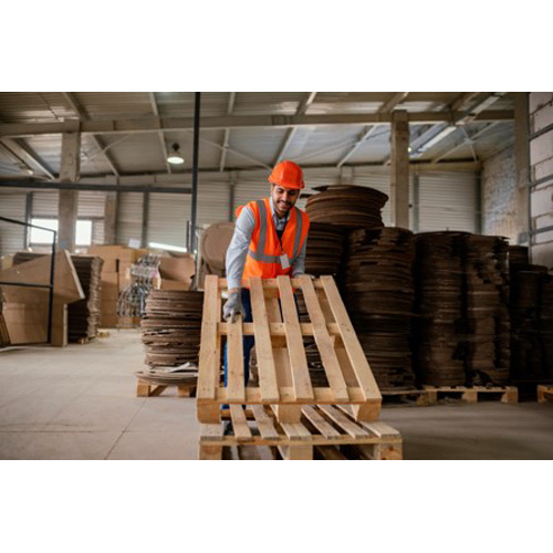 Industrial Wooden Pallets - Color: Brown