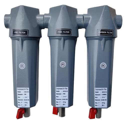 Compressed Air Filters - Color: Gray