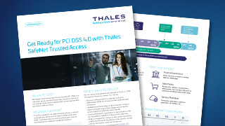 Get Ready for PCI DSS 4.0 with Thales OneWelcome Identity Platform - Solution Brief