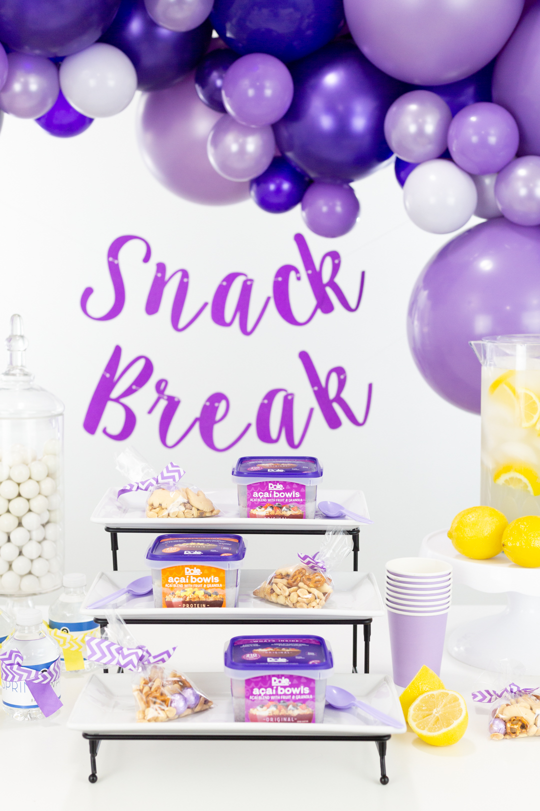 snack bar party ideas