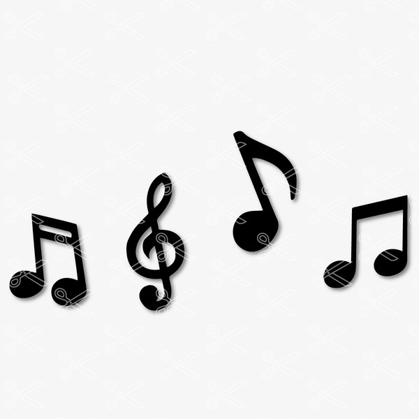 Free Music Notes Svg - vrogue.co