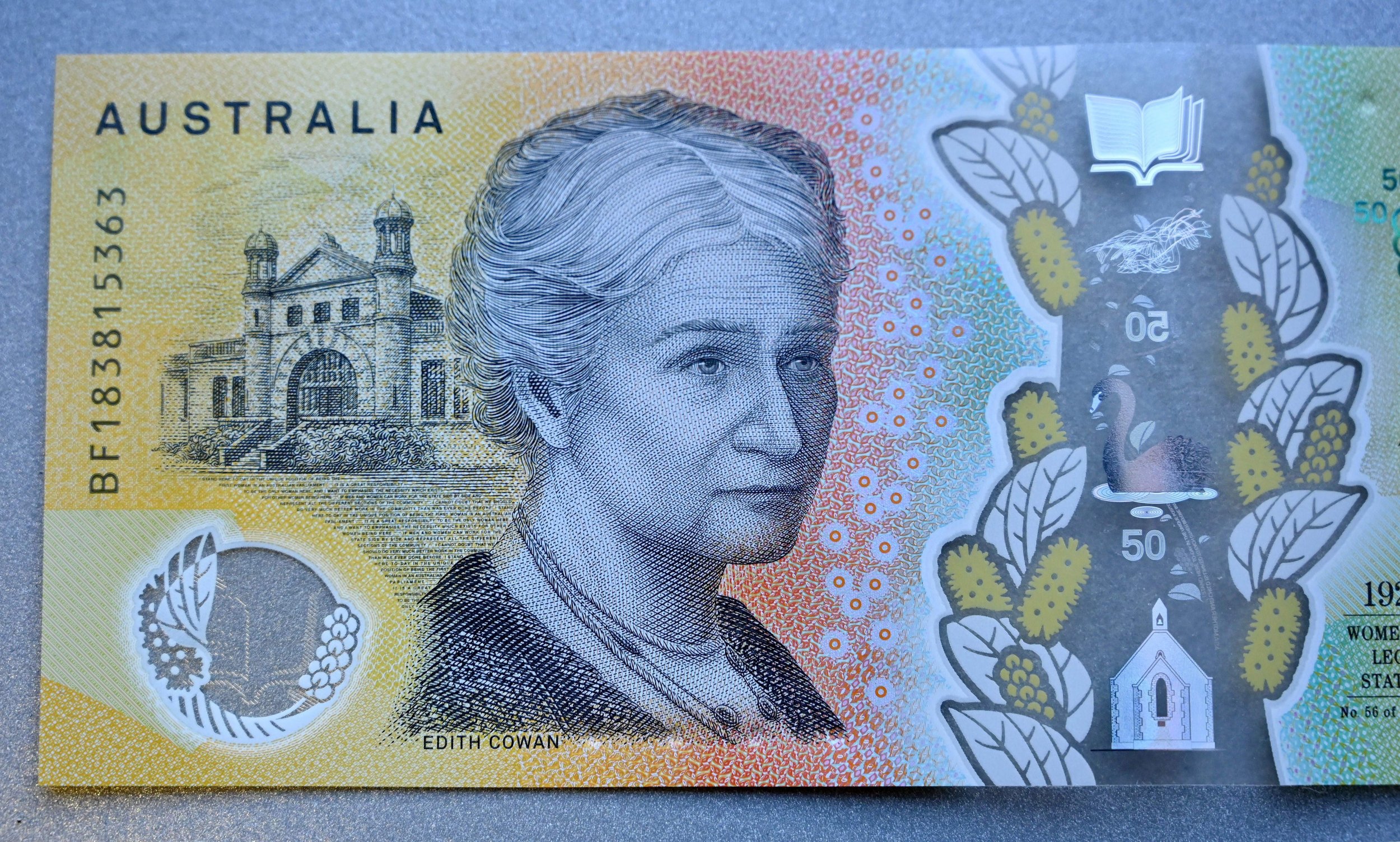 Australian 50 Dollar Bill