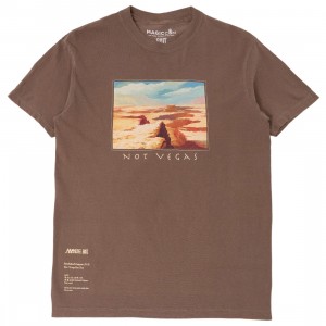 BAIT x Magic The Gathering x MagicCon Men Not Vegas Tee (brown)