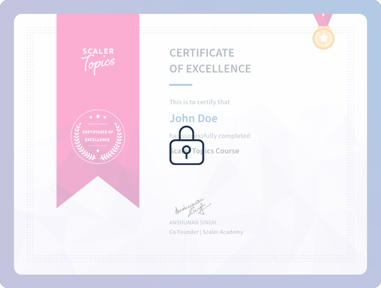 Module Certificate