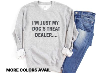 People Sweatshirt | Unisex Crew Neck | Crewneck Sweatshirt | Dog Lover Shirt | TREAT DEALER