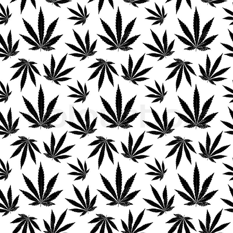 Weed Vector Pattern