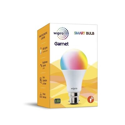 Wipro Smart Bulb NS9300 9-Watt B22 WiFi Enabled