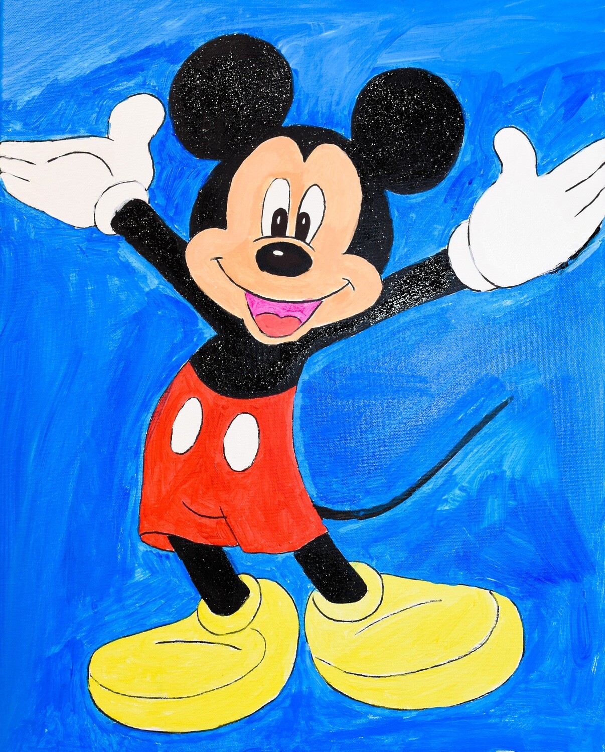 MICKEY MOUSE - BIRTHDAY PAINT KIT