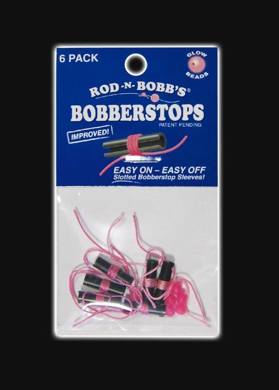 Rod & Bobb's Bobber Stops (6 pack) Pink