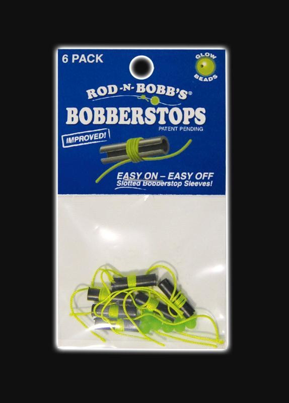 Rod & Bobb's Bobber Stops (6 pack) Chartreuse