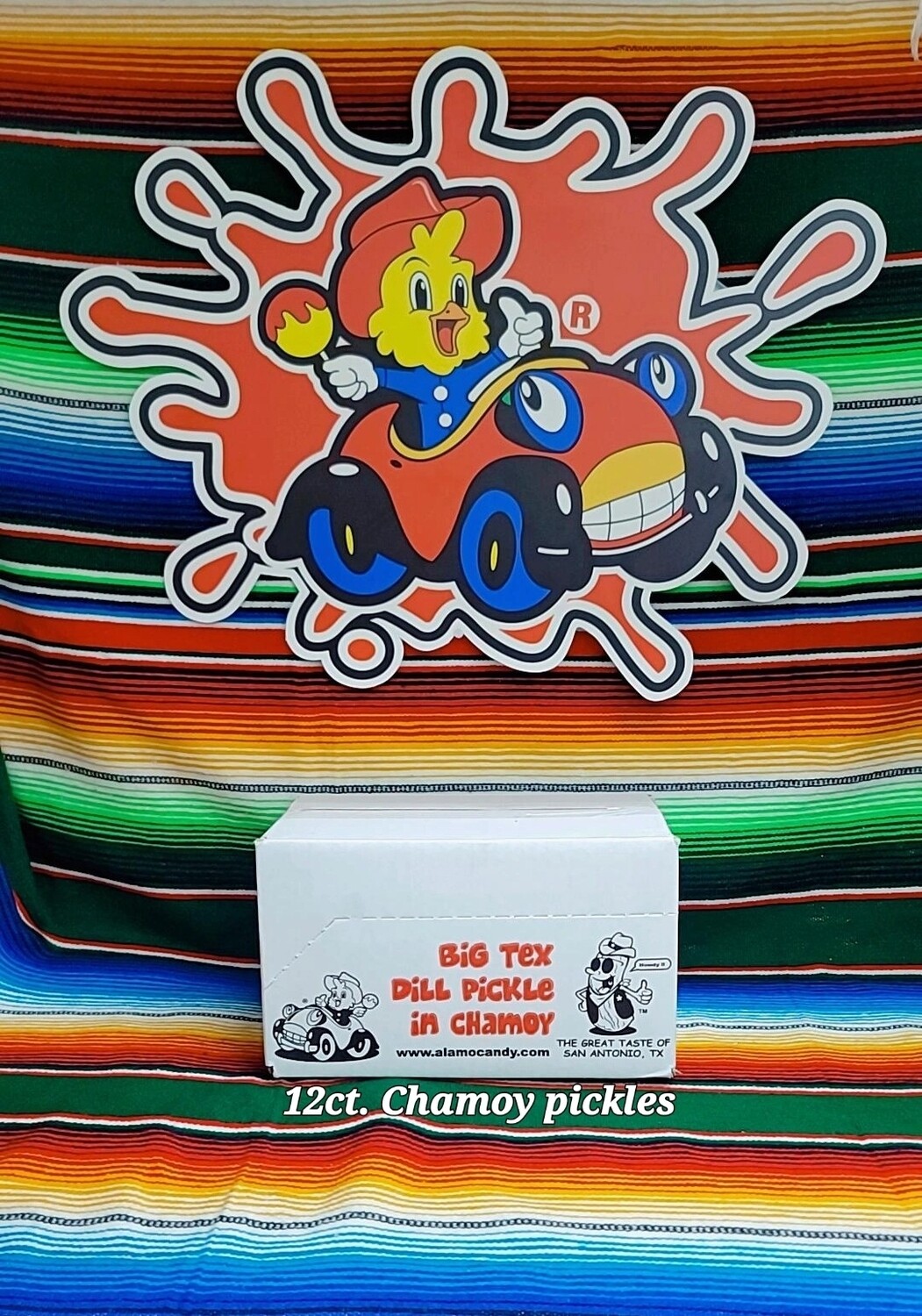 Alamo Candy Chamoy Pickles 12CT 1 PER household