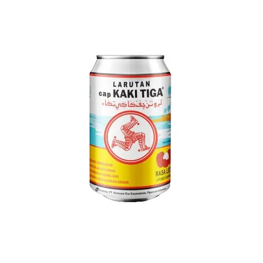 Larutan Cap Kaki Tiga Leci 320 ml