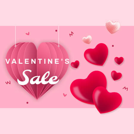 Free Customizable Valentine's Day Sale Templates | LightX