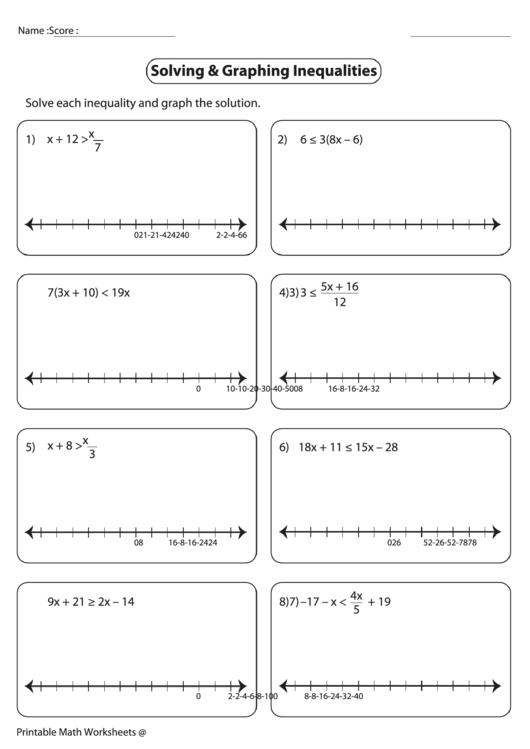 Grade 6 Graphing Worksheets Pdf