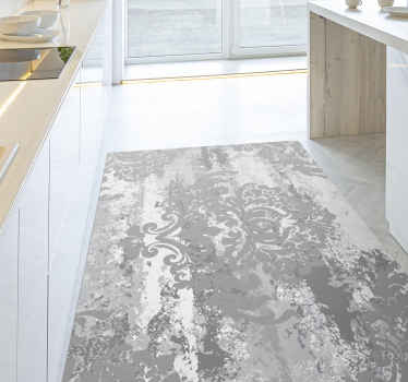 Vinylteppich Mosaik Mosaikgrauer Vinyl Teppich mit puzzle-print - TenStickers