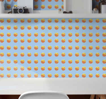 70-tallet solmønster flekkete tapet - Tenstickers