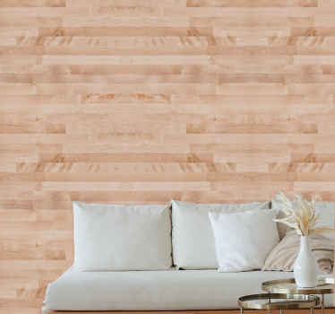 Natural Grain Texture wood effect wallpaper - TenStickers