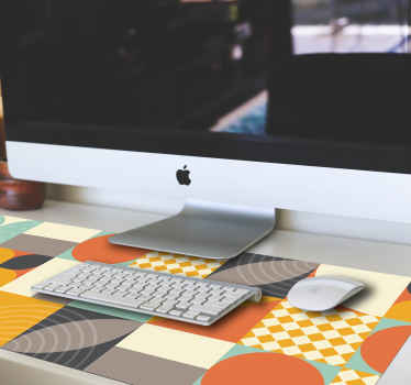 다채로운 도형 마우스 패드 패턴 - TenStickers