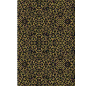 Store enrouleur bande dessinée motif floral complexe - TenStickers