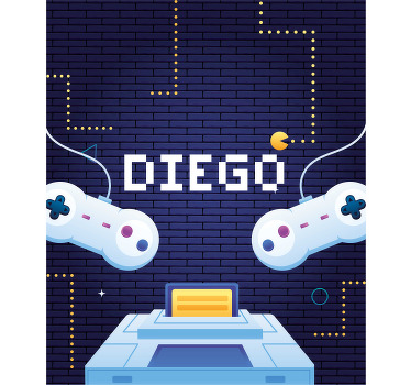 Estor personalizable juegos de video - TenVinilo