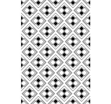 Moderne Rollos Elegantes geometrisches Muster - TenStickers