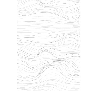 波浪帘优雅百叶帘 - TenStickers