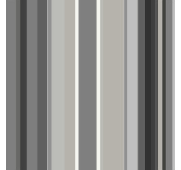 Store enrouleur élégant motif gris rayé - TenStickers