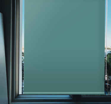Rollo Fenster innen Farben minimalistischer schatten - TenStickers