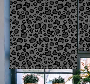 Animal Print Elegance texture and pattern roller blind - TenStickers