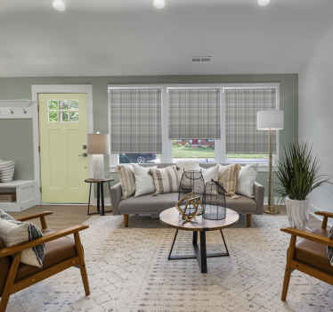 Green tartan Classic blind - TenStickers