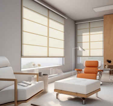 Japanese panel structure texture roller blind - TenStickers